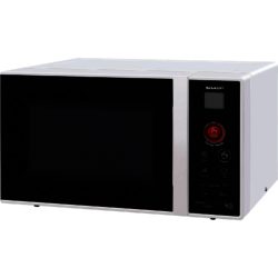 Sharp R291KM 22 Litre One Touch Microwave Oven in White